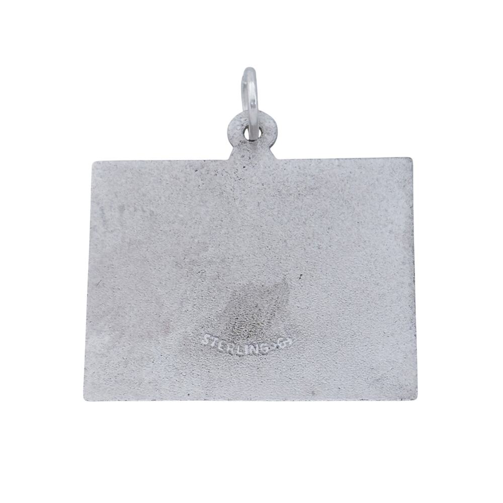 Estate Sterling Silver 925 Telegram Happy Birthday Charm - Picture 4 of 7